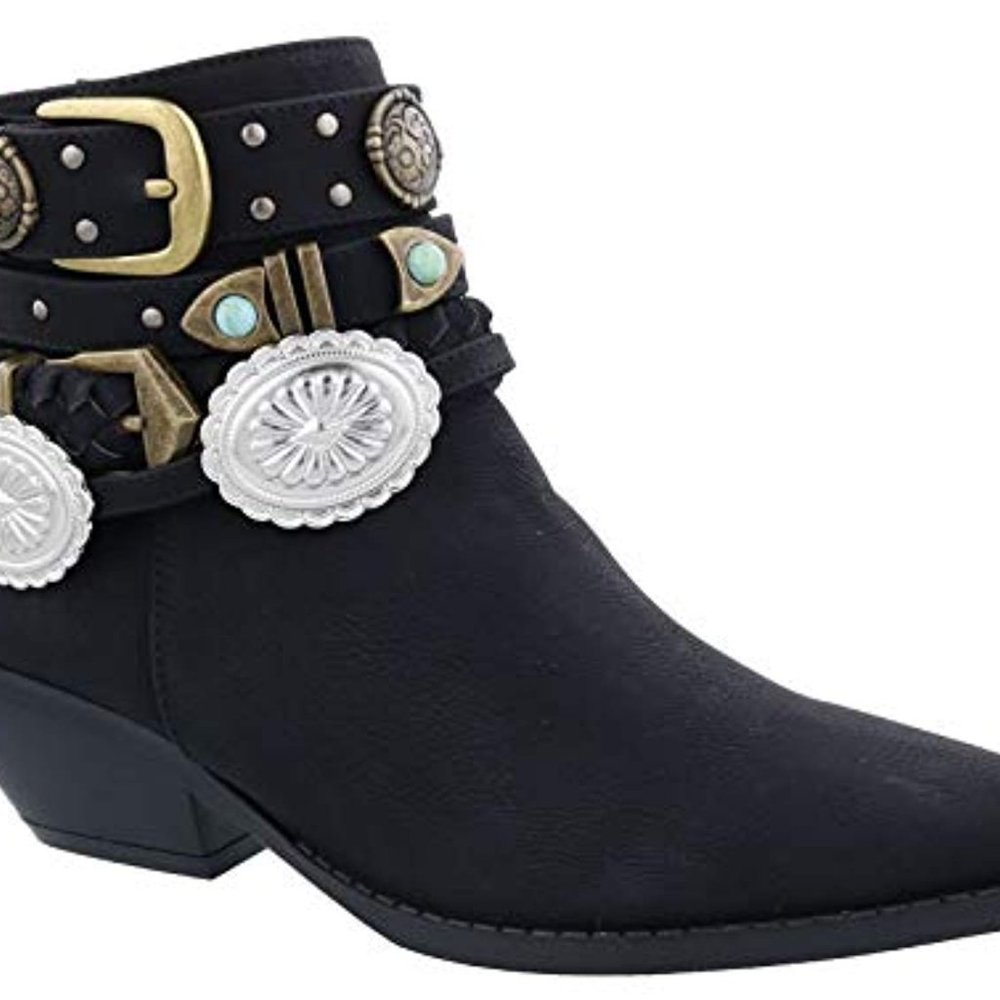 Kenny Loves Penny cowgirl ankle boots - Never worn!